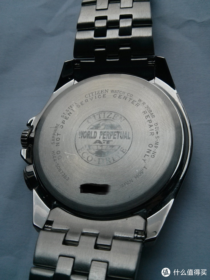 199刀的 Citizen 西铁城 CB0020-50E 男款腕表（专柜展示品）来晒单啦！另附截表链方法