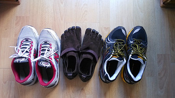 KSO TREK 越野五趾鞋 使用感受，兼与 ASICS 亚瑟士 Kayano18 和 NEW Balance 8511对比