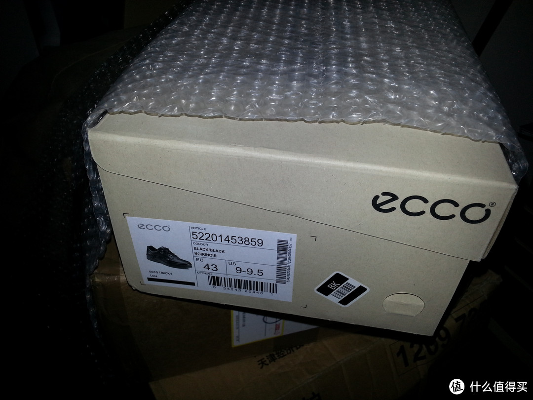 ecco 爱步 Track 6 GTX Moc Toe Tie 户外休闲皮鞋 晒单