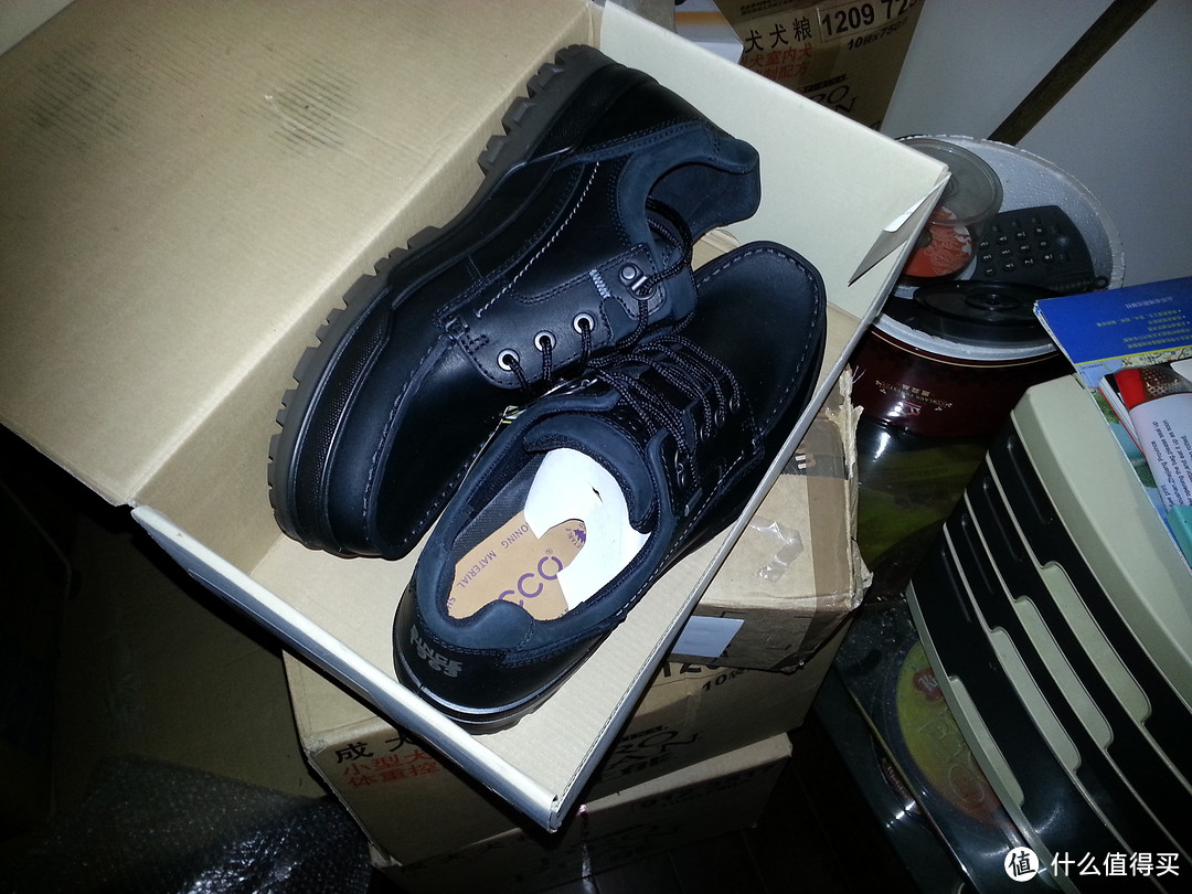 ecco 爱步 Track 6 GTX Moc Toe Tie 户外休闲皮鞋 晒单