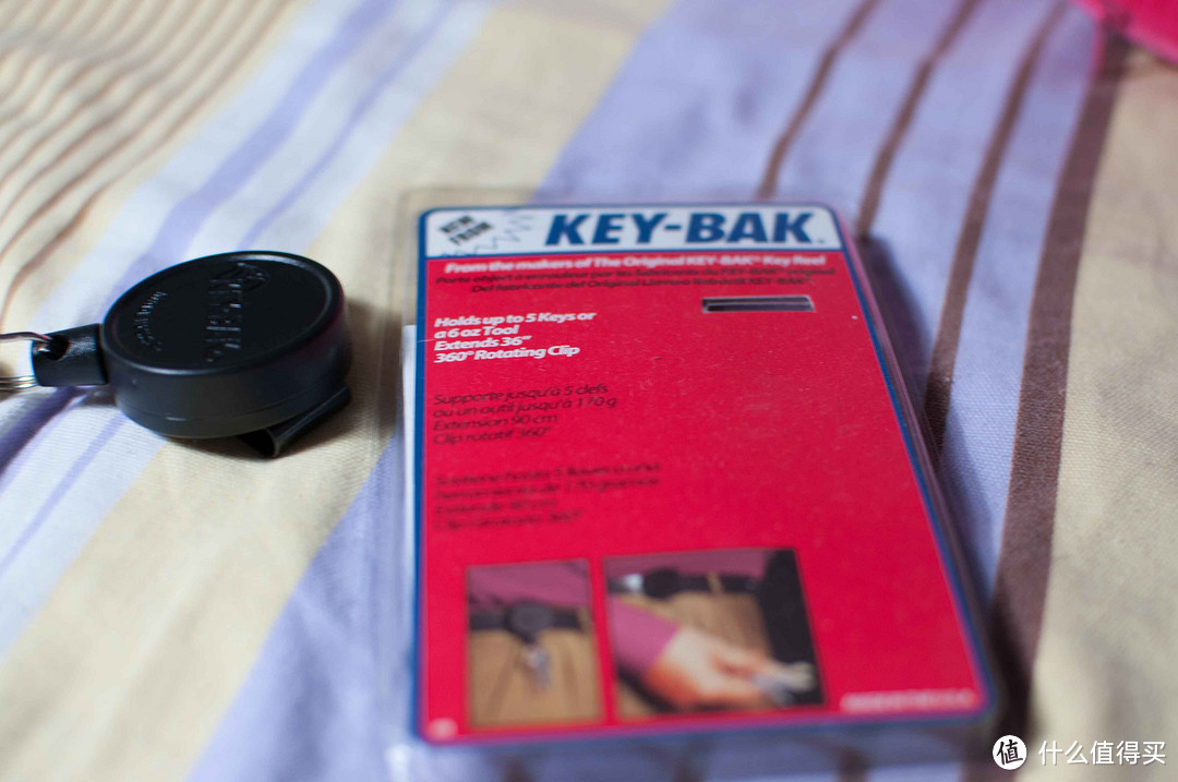 可用作凶器的 KEY-BAK SECURE-A-Key 极速安全伸缩钥匙链