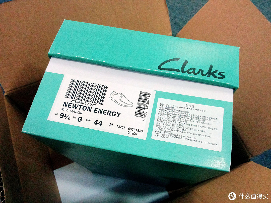 神活动Clarks到货晒单——Clarks 男 商务休闲鞋 Newton Energy 2033898