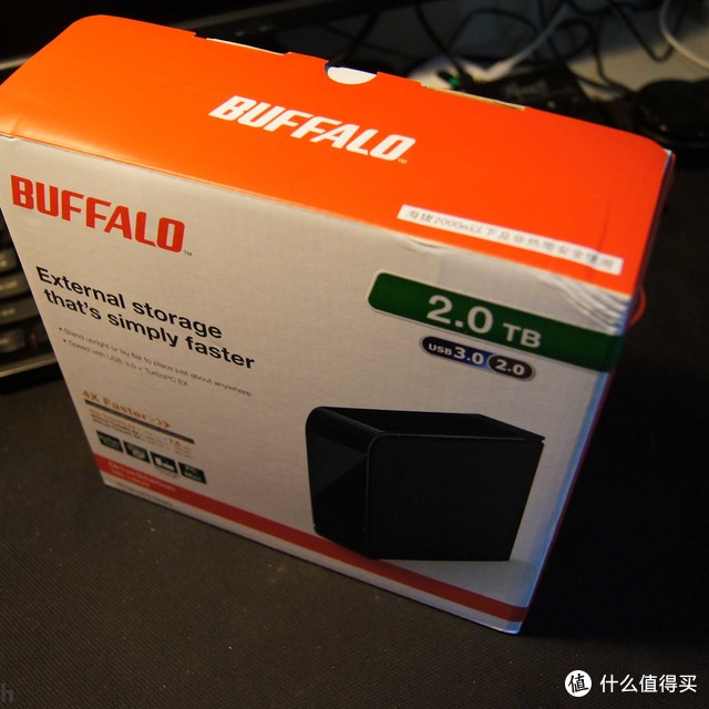 BUFFALO 巴法络 2TB USB3.0 3.5英寸 外置硬盘 拆机晒单图
