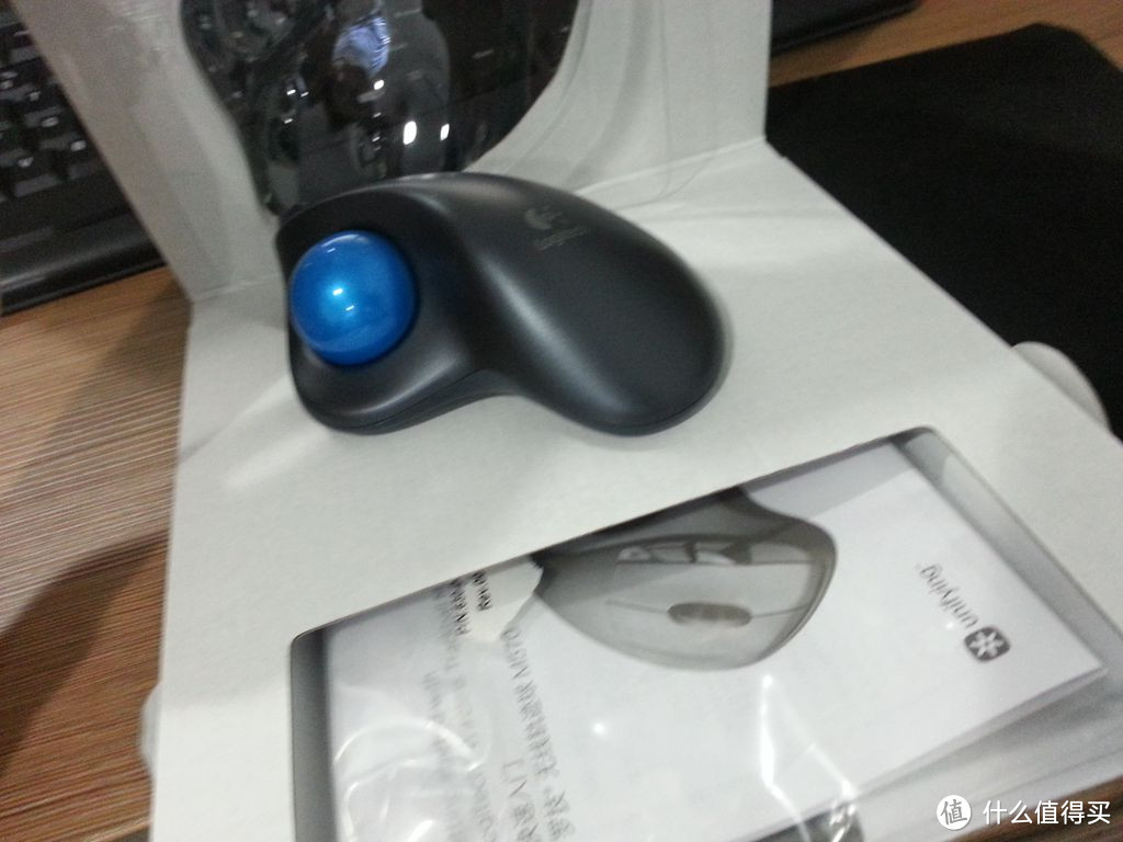 火星装备—— Logitech 罗技 M570 火星轨迹球 鼠标