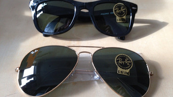 新入手两款太阳镜——Ray-Ban 雷朋 RB3025 和 Unisex RB4105 