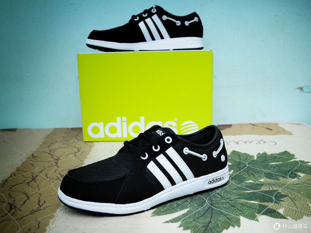 时尚与舒适并存—— adidas 阿迪达斯 NEO SUMMER U44737 休闲鞋