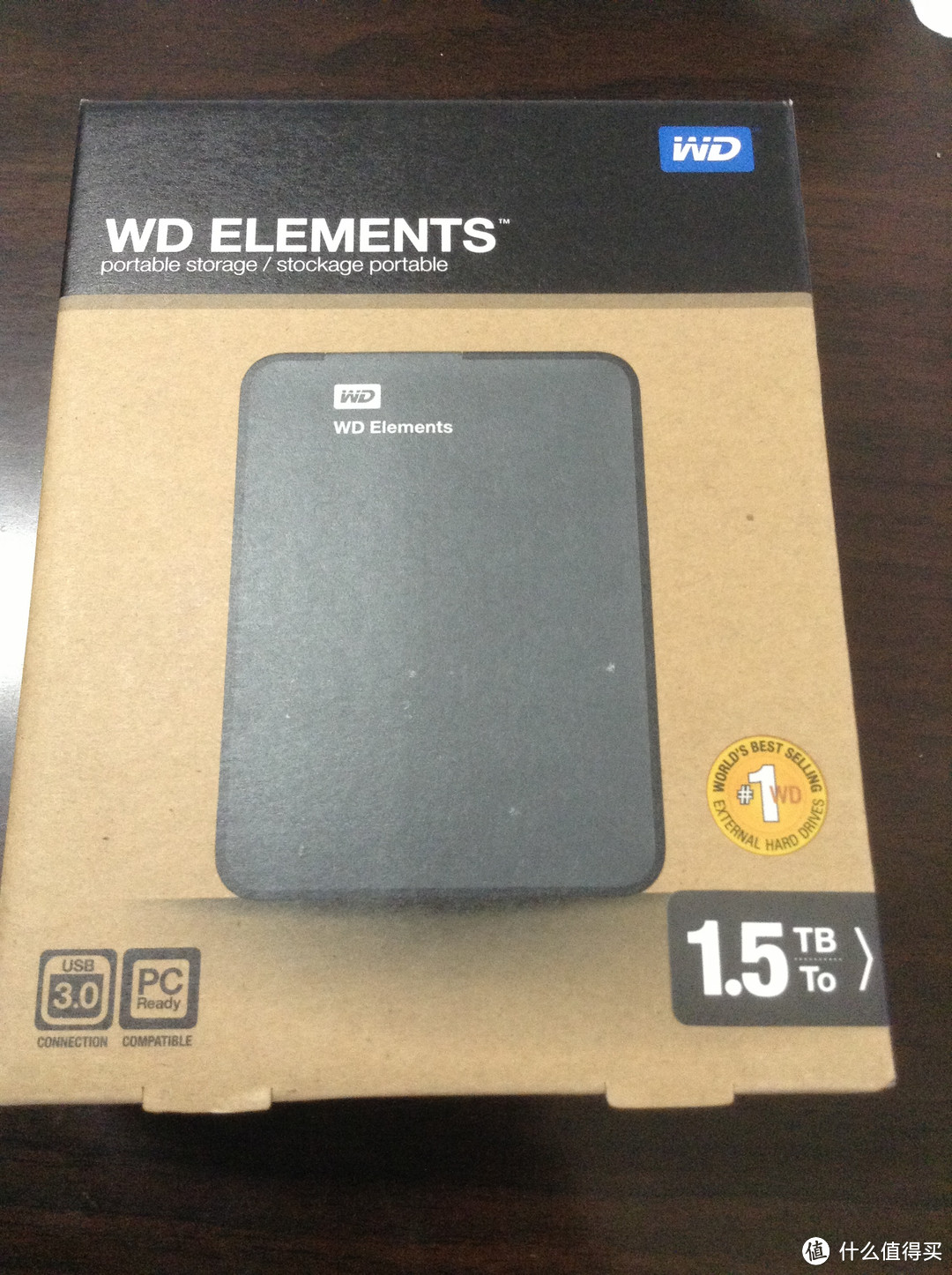 小女汉子第一次晒单——WD 西部数据 Elements 新元素系列 2.5英寸 1.5TB USB3.0 移动硬盘