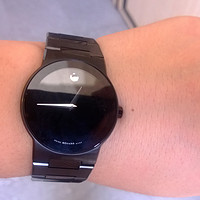 新手新表，晒晒海淘的 Movado 摩凡陀 石英男表 0605899   