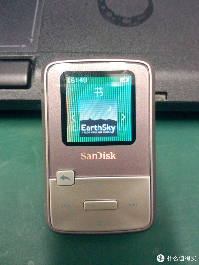 Sandisk 闪迪 Sansa Clip Zip MP3播放器4GB 晒单啦