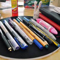 小清新：晒晒日常用的各种笔