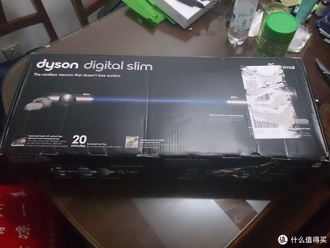 宅男变爱家，打着孝敬母上的旗号入手 Dyson 戴森 Digital Slim 手持式吸尘器 DC44（附使用视频）