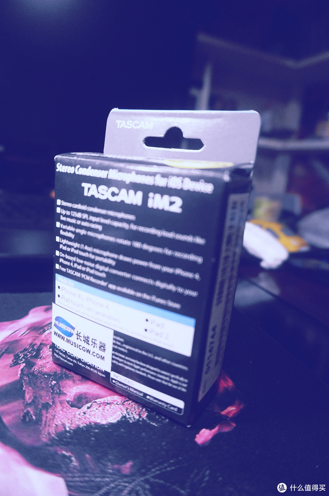 手机大魔术———TASCAM 达斯冠 iM2 IOS设备外置麦克风