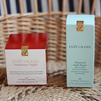 京东 神价 败入 ESTEE LAUDER 雅诗兰黛  即时修护特润精华露50ml & 红石榴晚霜 50ml