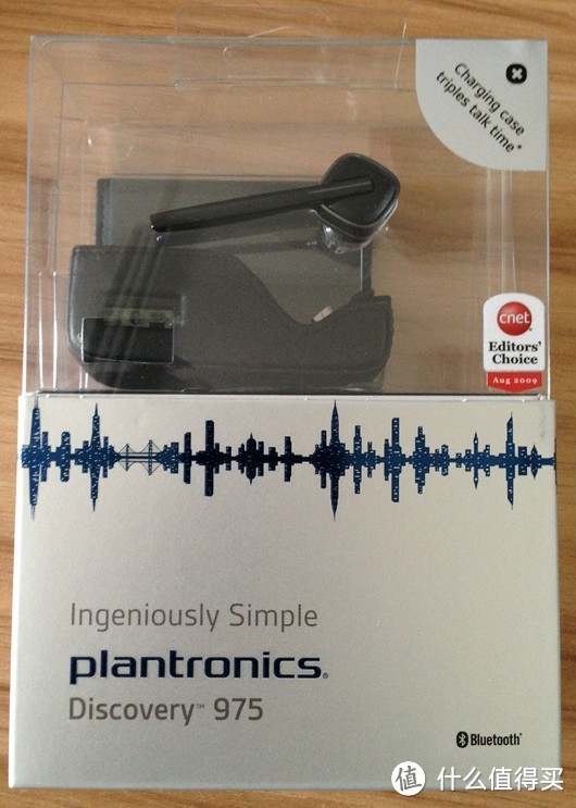 Plantronics 缤特力 Discovery975 蓝牙耳机（标配充电皮套） 到手晒单