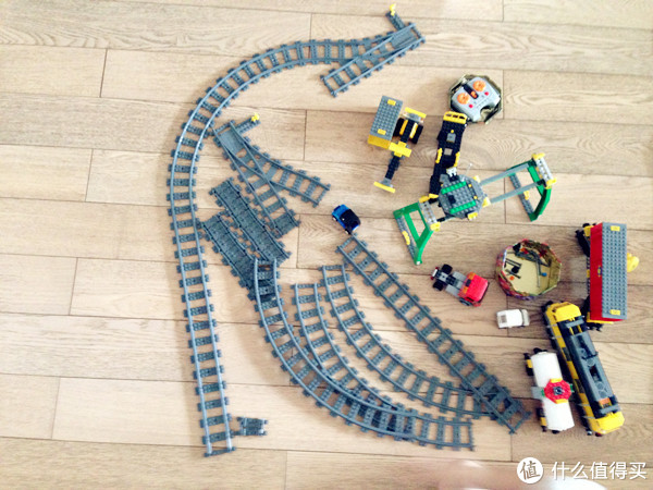 lego 乐高 7939 遥控货运火车 晒单