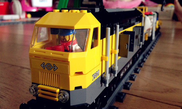 lego 乐高 7939 遥控货运火车 晒单