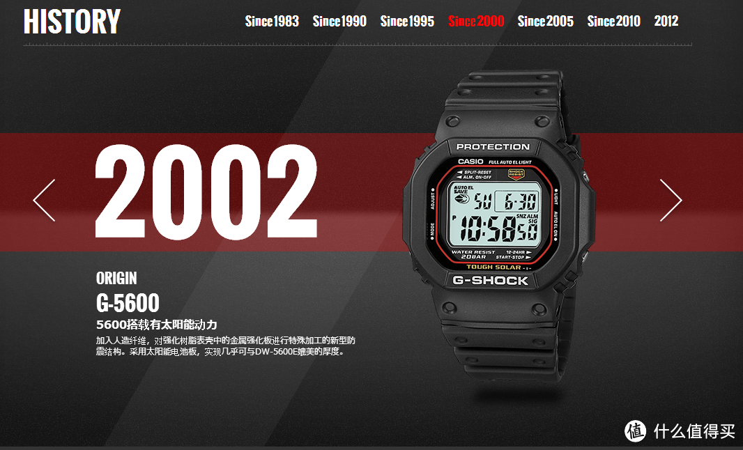 屌丝标配？CASIO 卡西欧 G-Shock 男款太阳能电波腕表（6局电波）GWM5610-1