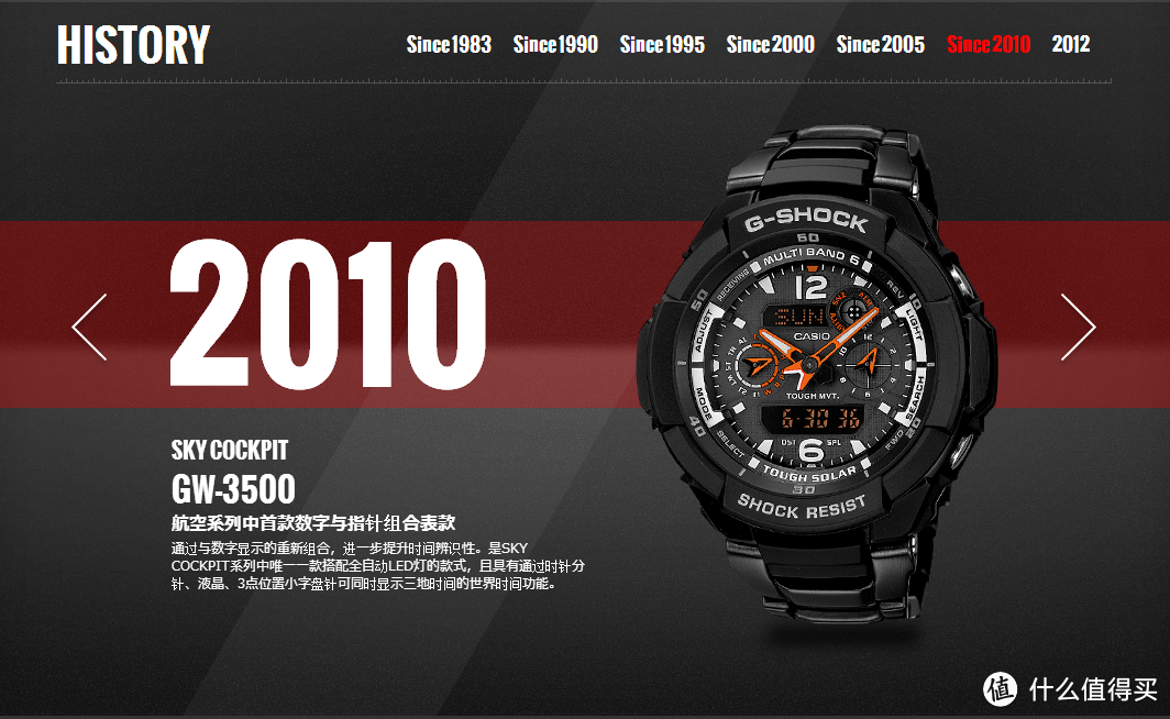 屌丝标配？CASIO 卡西欧 G-Shock 男款太阳能电波腕表（6局电波）GWM5610-1