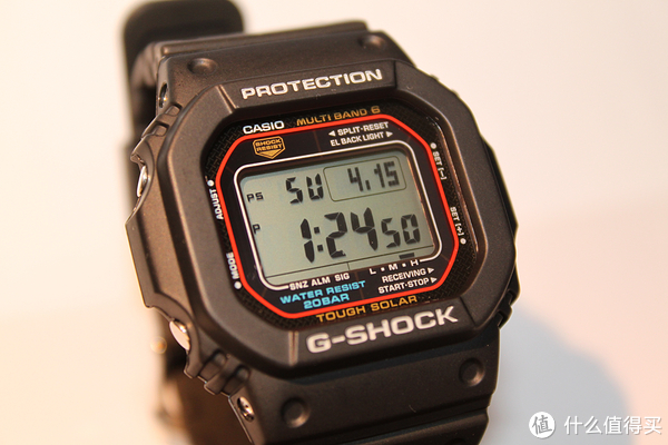 再破百！CASIO 卡西欧 G-Shock  GWM5610-1 男款 腕表（6局电波、太阳能）