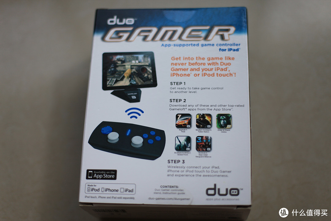 Duo Gamer iPad蓝牙游戏手柄 试玩 晒单