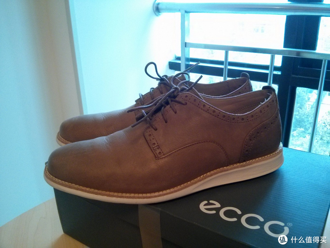 ECCO 爱步 Clayton  Oxford 系带休闲鞋 到手晒单那真人兽