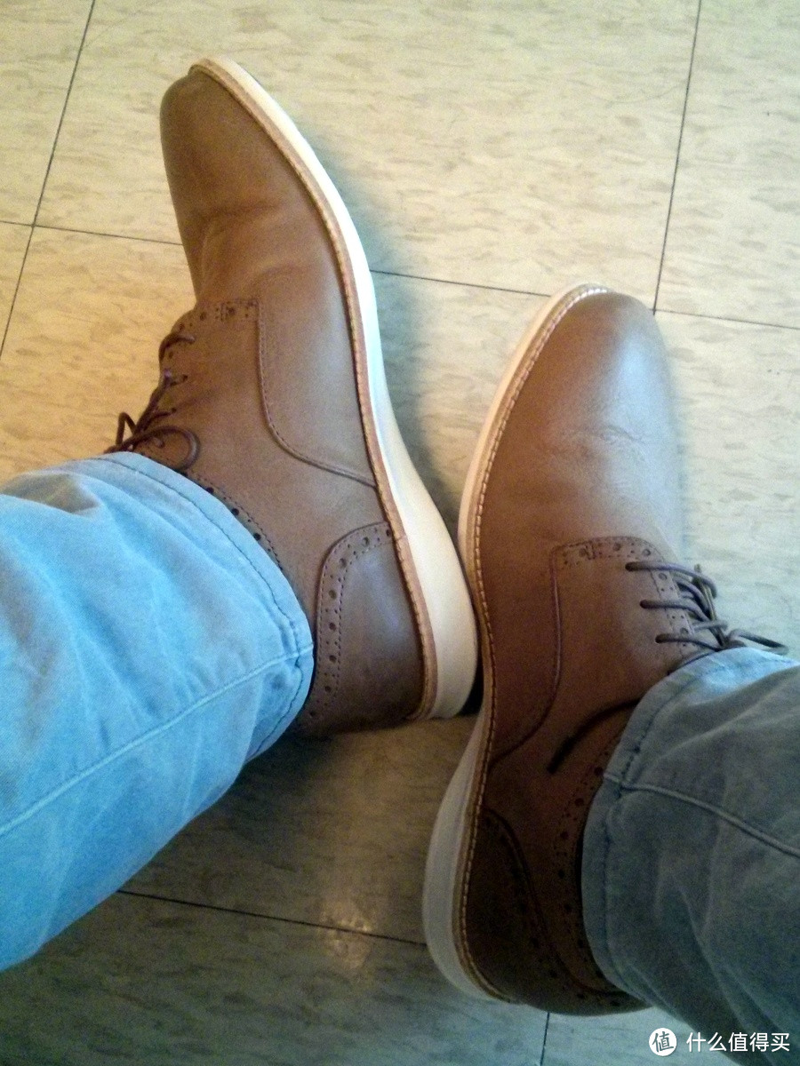 ECCO 爱步 Clayton  Oxford 系带休闲鞋 到手晒单那真人兽