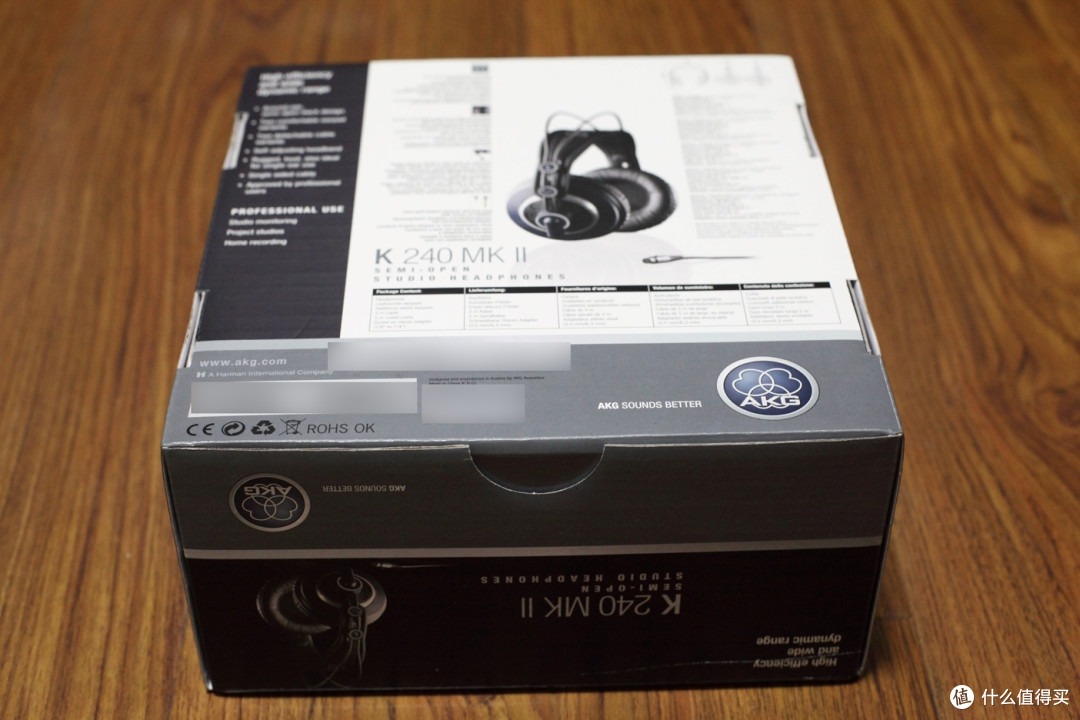 akg爱科技k240mkii头戴式监听高保真耳机到手晒单