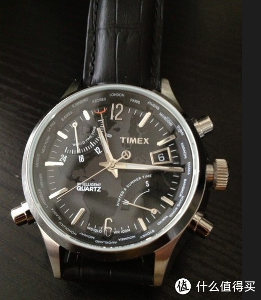 穷屌丝的最爱，奥巴马款！Timex 天美时 IQ系列 T2N943DH 男款皮带腕表