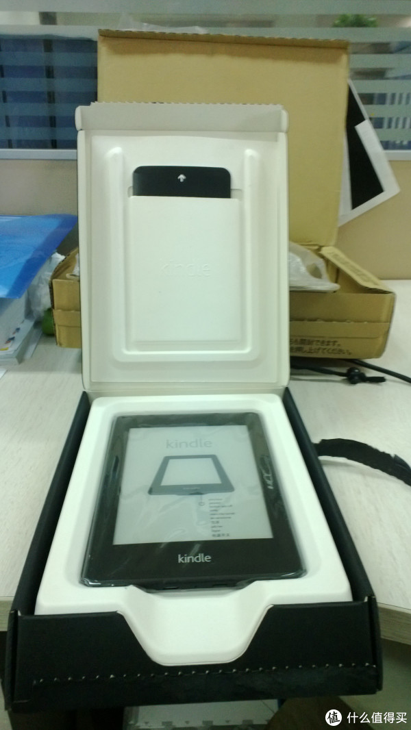 淘宝代购日版Kindle Paperwhite开箱简单使用感