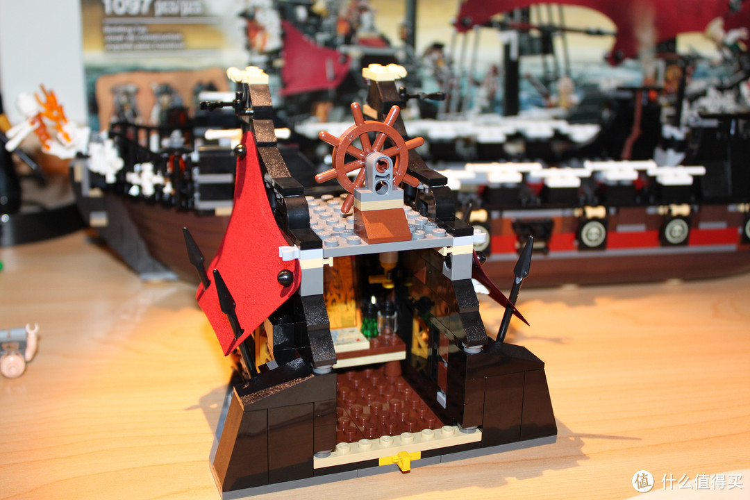 lego 乐高 加勒比海盗 安妮女王复仇号 4195 !(依然图多杀猫!