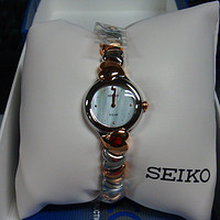 两心相扣，把妹利器？——简评SEIKO 精工 Solar 女款太阳能腕表 SUP118