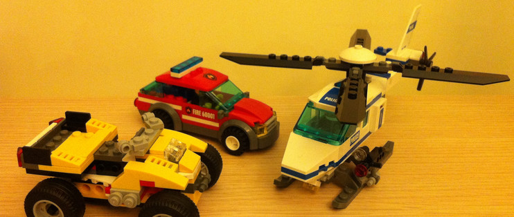 周末的礼物lego乐高l31002l7741和l60001