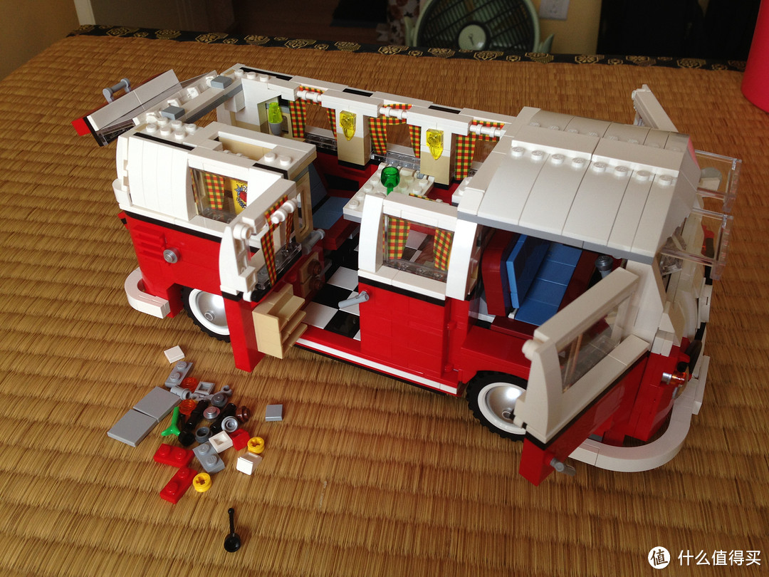 晒个日淘LEGO 乐高 Creator系列 大众 T1 大篷车 10220--兼晒香港会场限定RG-78-2等