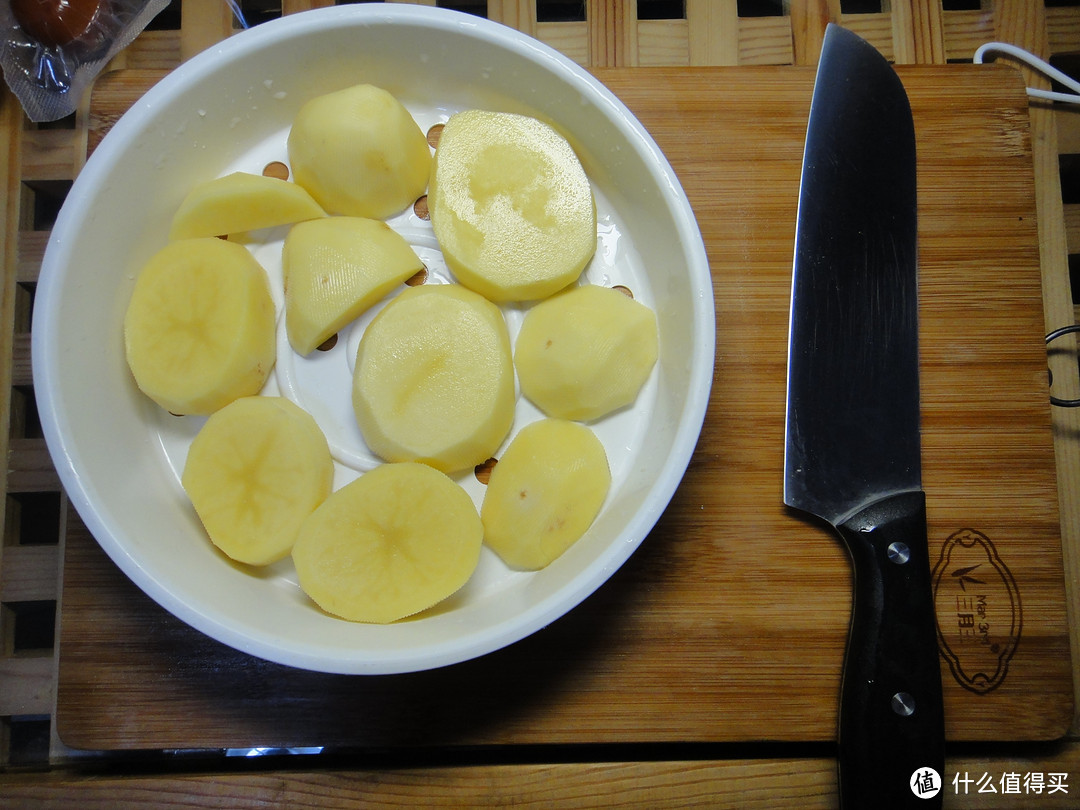 第一步：蒸熟土豆