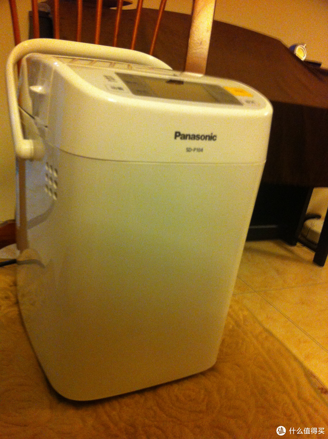 可爱面包君诞生，晒Panasonic 松下全自动面包机SD-P104