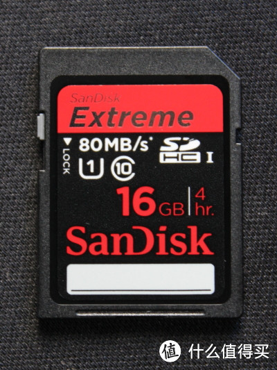 简单晒：SanDisk 闪迪 Extreme SDHC UHS-I card 16GB SD卡