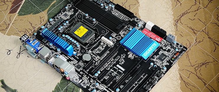 黑色堆料主板gigabyte技嘉gaz77xd3h主板入手优缺点小评