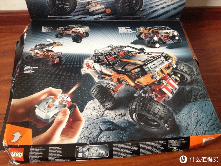 儿子的生日礼物：LEGO 乐高 机械组 Technic 9398 四驱越野遥控车