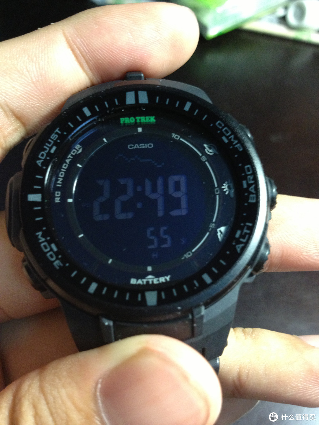 【不晒不舒服斯基】晒晒还没人晒过的 Casio 卡西欧 登山系列 PRW-3000 户外男士手表