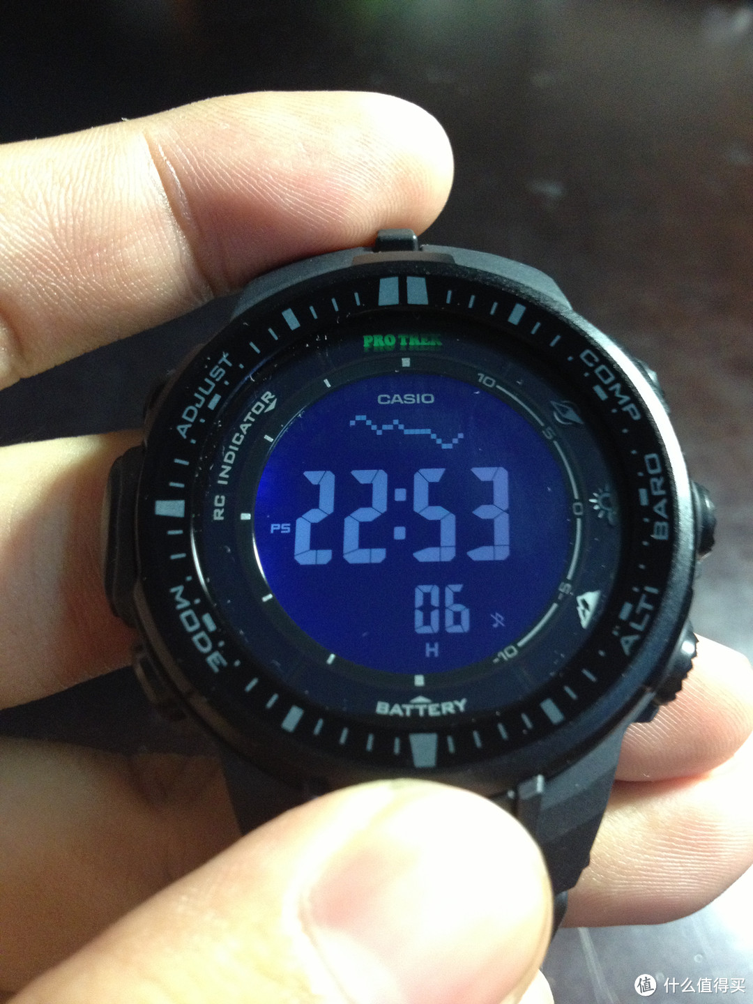 【不晒不舒服斯基】晒晒还没人晒过的 Casio 卡西欧 登山系列 PRW-3000 户外男士手表