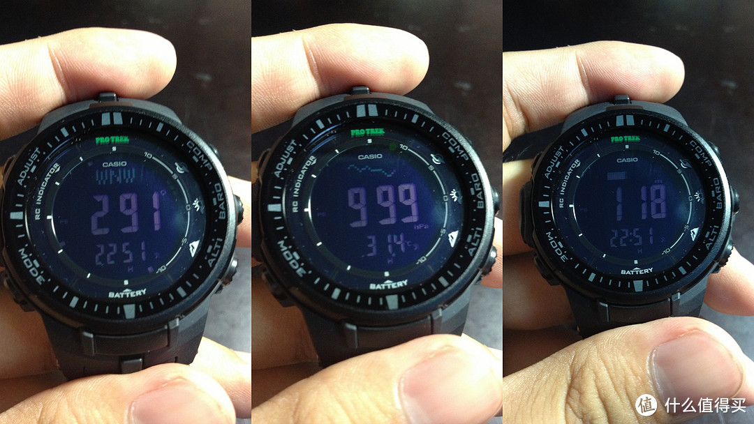 【不晒不舒服斯基】晒晒还没人晒过的 Casio 卡西欧 登山系列 PRW-3000 户外男士手表