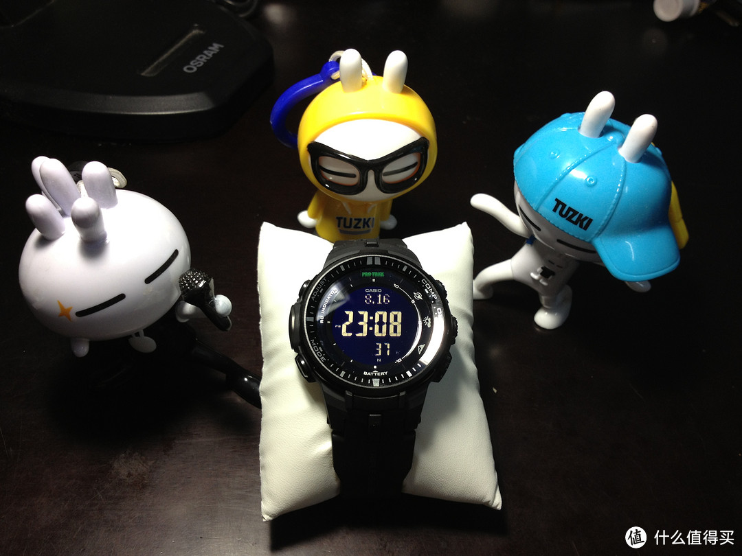 【不晒不舒服斯基】晒晒还没人晒过的 Casio 卡西欧 登山系列 PRW-3000 户外男士手表