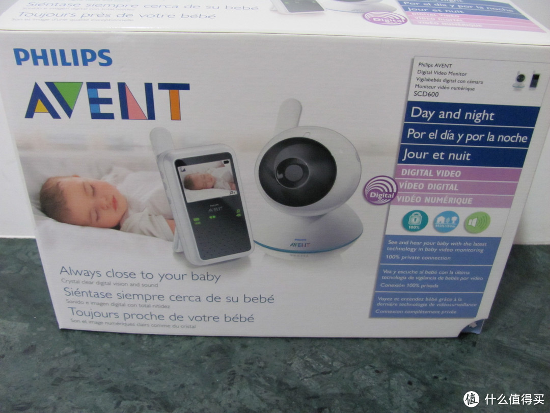 准奶爸屯货：Philips 飞利浦 AVENT 新安怡 无线儿童监视器