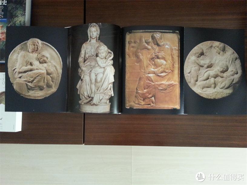 米开朗基罗不同时期的以圣母为题材的雕塑作品