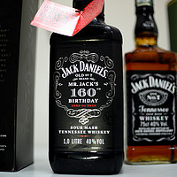 晒一晒霸气的 Jack Daniels 杰克丹尼 杰克先生诞生160周年 纪念装 威士忌（附普通版的杰克丹尼外观对比）