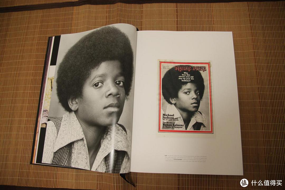 Michael被登上滚石的照片。
