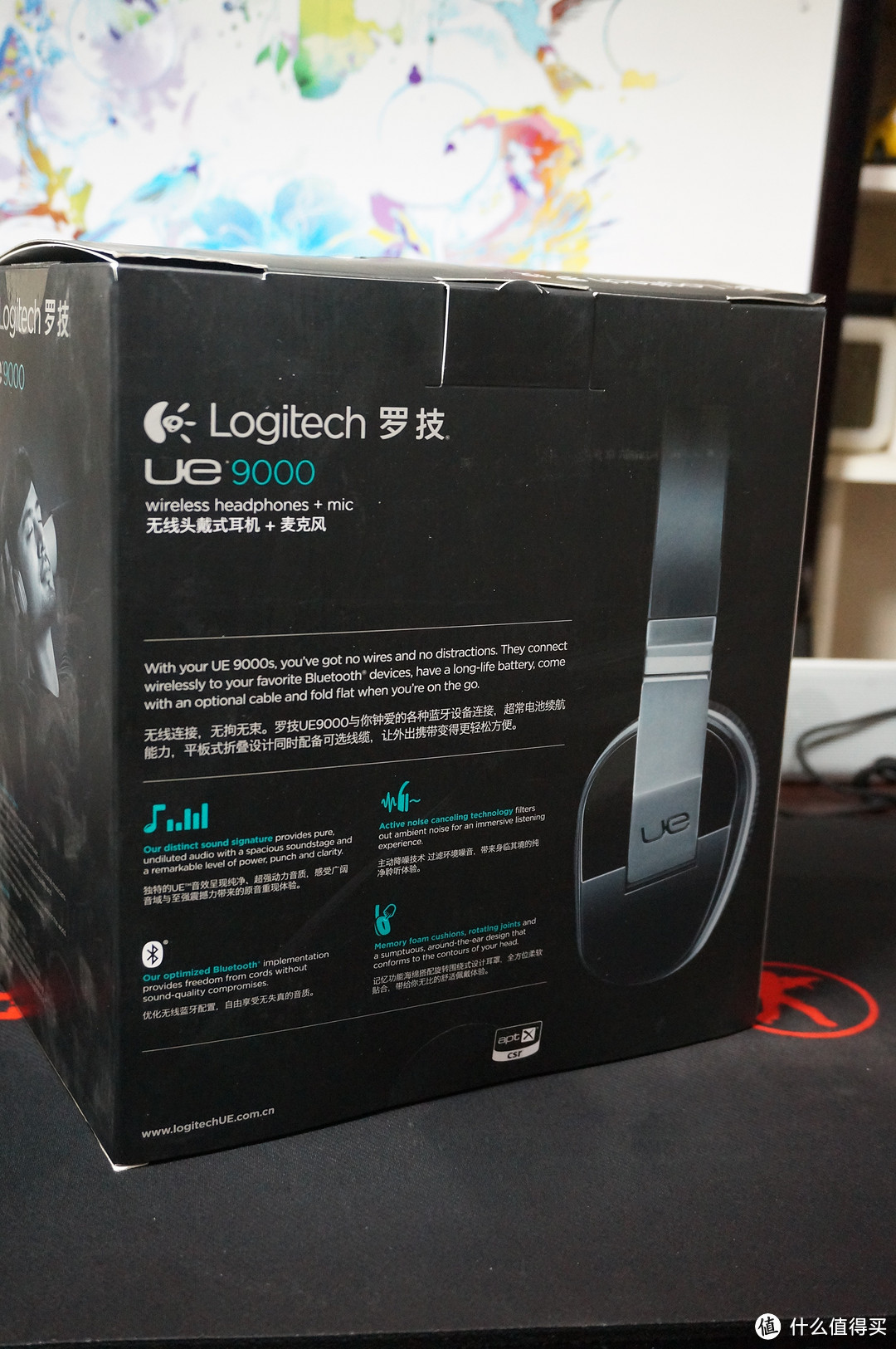 出街不2B的好选择----Logitech 罗技 UE9000 旗舰型 头戴耳机