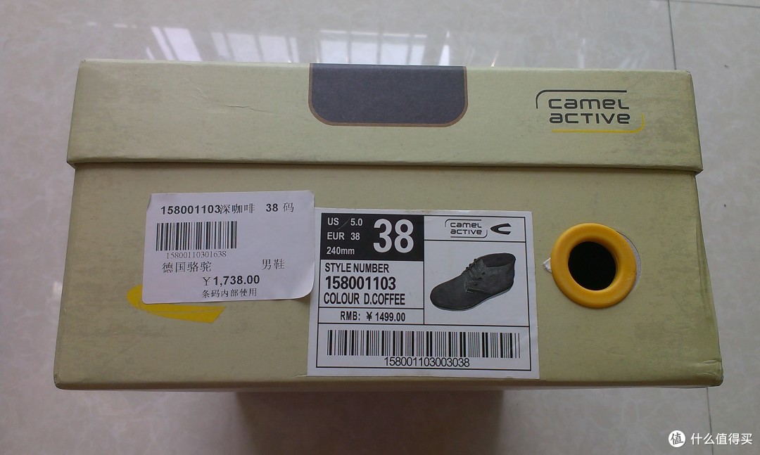 前一波亚马逊特价抢到的男鞋:Camel Active 骆驼动感 休闲系列 男商务休闲鞋 158001103 晒单