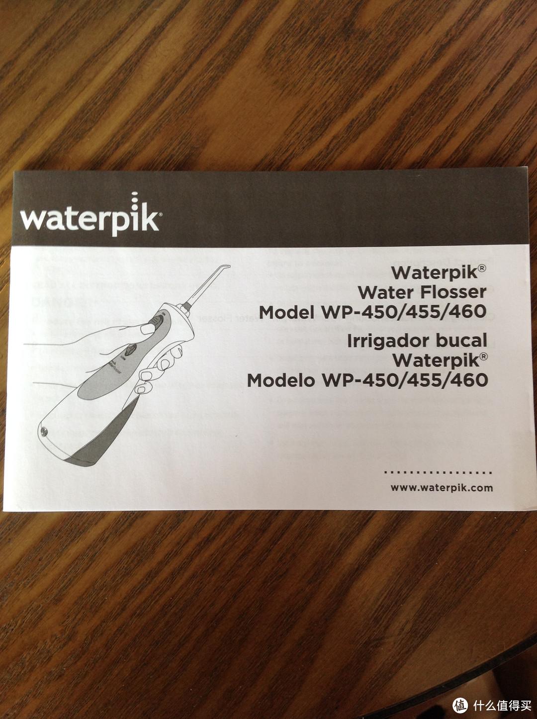 Waterpik 洁碧 WP-450EC 便携式水牙线