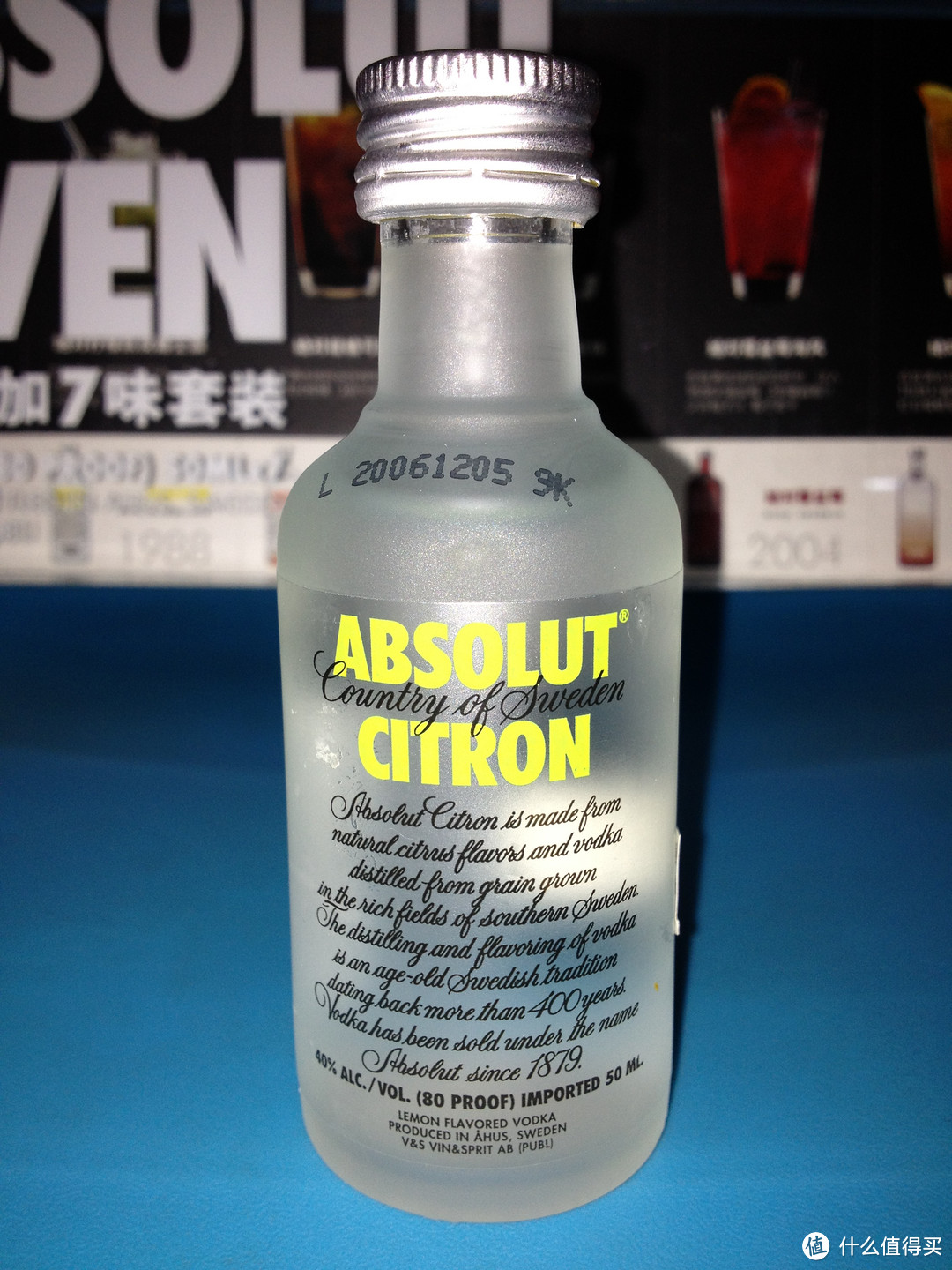 可以召唤神龙的七色葫芦娃：ABSOLUT VODKA  绝对伏特加 7瓶*50ml 迷你装